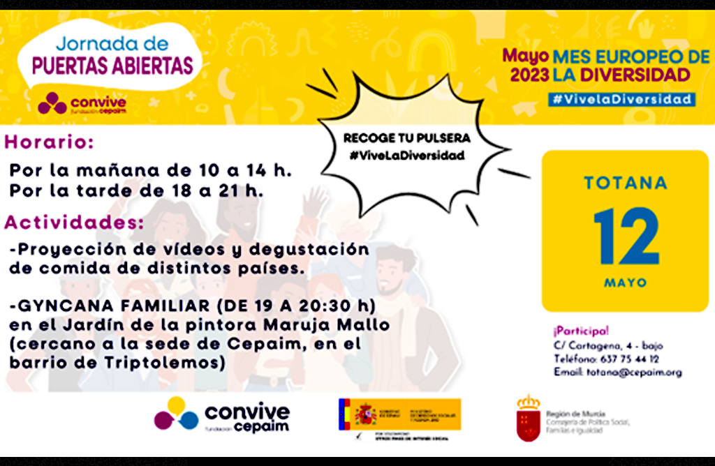 Cepaim abre sus puertas este viernes 12 de mayo